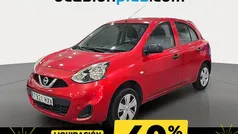 Rojo Usado 2014 Nissan Micra Acenta Utilitario | 6480 € (Precio justo)