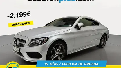 Gris plata Usado 2016 Mercedes C220 AMG Coupe | 27.491 € (Precio justo)