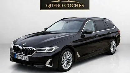 Usado BMW 520 190 CV (139 kW) 2021 Negro Familiar