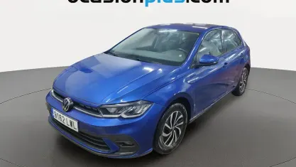 Begagnad VW Polo Life 95 HK (69 kW) 2022 Blå Halvkombi