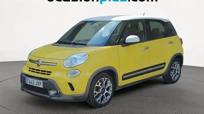 Amarillo Usado 2016 Fiat 500L Trekking Monovolumen | 8380 € (Precio justo)