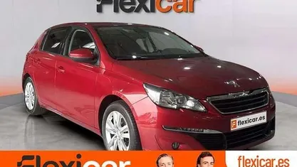 Usado Peugeot 308 Style 110 CV (80 kW) 2016 Rojo Utilitario