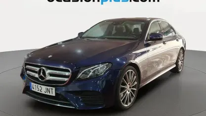 Usado Mercedes E220 194 CV (142 kW) 2016 Azul Berlina