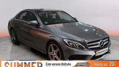 Gris Usado 2017 Mercedes C220 Berlina | 22.990 € (Precio justo)
