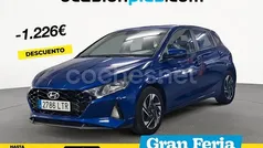 Azul Usado 2021 Hyundai i20 Berlina | 13.490 € (Precio justo)