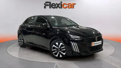 Usado Peugeot 208 Active 102 CV (75 kW) 2024 Negro Utilitario