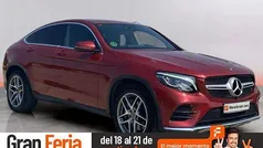Rojo Usado 2019 Mercedes GLC250 Coupe | 36.990 € (Precio justo)