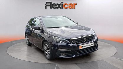 Usado Peugeot 308 Allure 131 CV (96 kW) 2019 Azul Utilitario