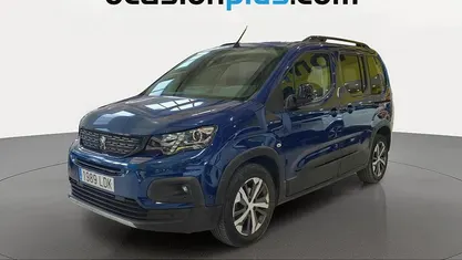 Usado Peugeot Rifter GT-line 131 CV (96 kW) 2019 Azul Monovolumen
