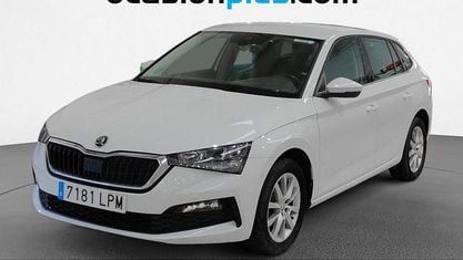 Brugt Skoda Scala Ambition 110 HK (80 kW) 2021 Hvid Hatchback