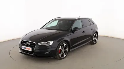 Usado Audi A3 Ambition 150 CV (110 kW) 2015 Negro Berlina