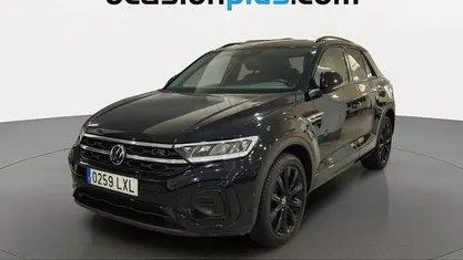Usado VW T-Roc R-line 150 CV (110 kW) 2022 Negro SUV