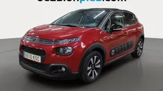 Rojo Usado 2018 Citroën C3 Feel Utilitario | 10.637 € (Precio justo)