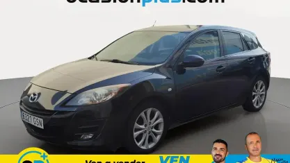 Usado Mazda 3 Active 109 CV (80 kW) 2009 Negro Utilitario