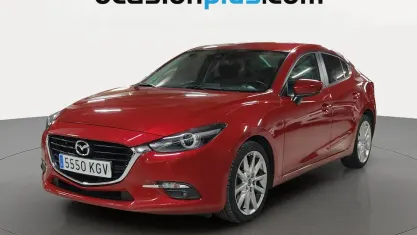 Usado Mazda 3 120 CV (88 kW) 2018 Rojo Berlina