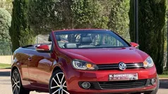 Rojo Usado 2012 VW Golf Cabriolet Descapotable | 18.900 €