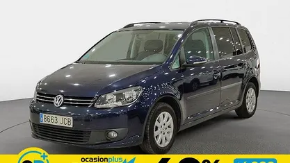 Usado VW Touran Edition 105 CV (77 kW) 2015 Azul Monovolumen