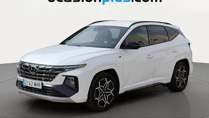 Usado Hyundai Tucson N Line 150 CV (110 kW) 2023 Blanco SUV
