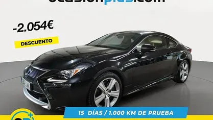 Negro Usado 2016 Lexus RC300h Executive Line Coupe | 21.936 € (Precio justo)
