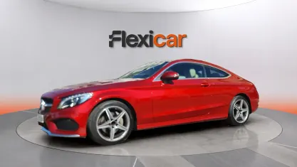 Usado Mercedes C220 170 CV (125 kW) 2017 Rojo Coupe