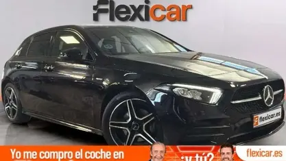 Usado Mercedes A200 150 CV (110 kW) 2021 Negro Berlina