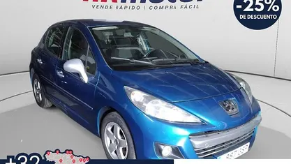 Usado Peugeot 207 Sport 95 CV (69 kW) 2009 Azul Familiar