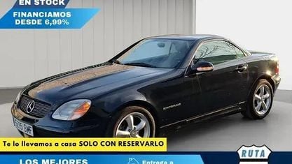 Używany Mercedes SLK200 163 KM (119 kW) 2001 Czarny Kabriolet
