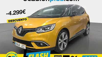 Usado Renault Scénic IV Zen 130 CV (95 kW) 2017 Amarillo Monovolumen