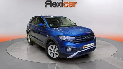 Usado VW T-Cross Advance 110 CV (80 kW) 2021 Azul SUV