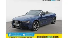 Azul Usado 2014 Audi A5 Cabriolet Descapotable | 16.700 € (Buen precio)