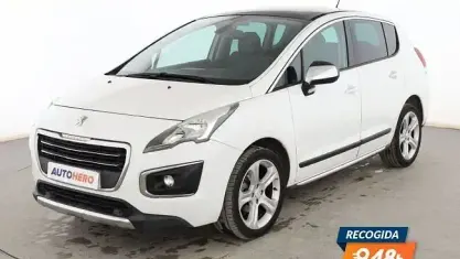 Käytetty Peugeot 3008 Allure 115 HP (84 kW) 2014 Valkoinen Farmari