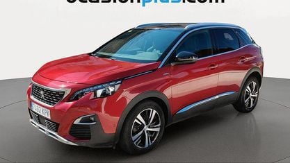 Brugt Peugeot 3008 GT-line 131 HK (96 kW) 2018 Rød SUV