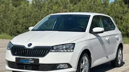 Usado Skoda Fabia Ambition 95 HP (69 kW) 2020 Branco Citadino