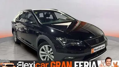 Usado Seat Leon ST 180 CV (132 kW) 2018 Negro Familiar