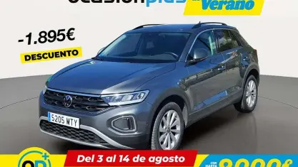 Usado VW T-Roc Life 116 CV (85 kW) 2024 Gris SUV