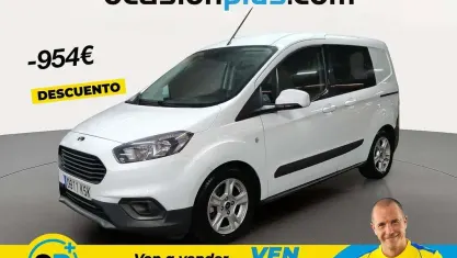 Usado Ford Transit Trend 102 CV (75 kW) 2018 Blanco Van