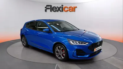 Usado Ford Focus ST-Line 125 CV (91 kW) 2022 Azul Berlina