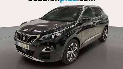 Negro Usado 2020 Peugeot 3008 GT-line SUV | 16.546 € (Precio justo)