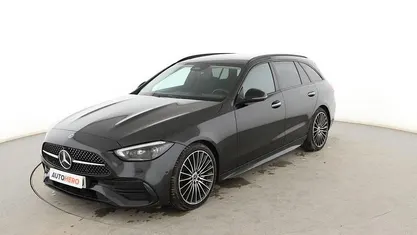 Usado Mercedes C220 AMG line 220 CV (161 kW) 2022 Gris Familiar