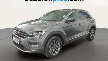 Usado VW T-Roc Sportline 150 CV (110 kW) 2020 Gris SUV