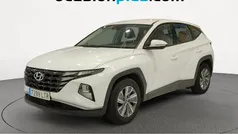 Blanco Usado 2021 Hyundai Tucson SUV | 16.978 € (Buen precio)