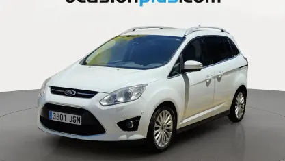 Usado Ford Grand C-Max Titanium 115 CV (84 kW) 2015 Blanco Monovolumen