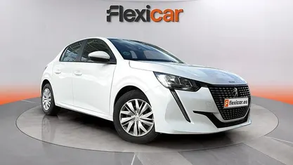 Usado Peugeot 208 Active 100 CV (73 kW) 2021 Gris Utilitario