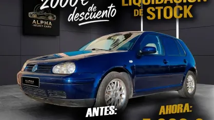 Occasion VW Golf IV GTI 150 ch (110 kW) 2000 Bleue Citadine