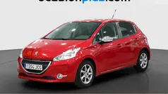 Rojo Usado 2015 Peugeot 208 Style Utilitario | 9200 € (Precio justo)