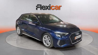 Usado Audi A3 S-Line 150 HP (110 kW) 2021 Azul Sedan