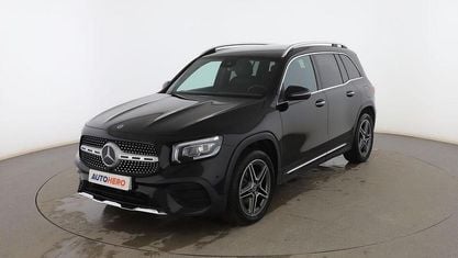 Usado Mercedes GLB200 AMG line 150 CV (110 kW) 2022 Negro SUV