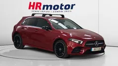 Rojo Usado 2021 Mercedes A250 AMG line Berlina | 27.840 € (Super precio)