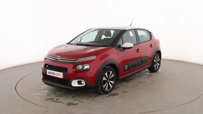 Usado Citroën C3 Feel 110 CV (80 kW) 2017 Rojo Berlina