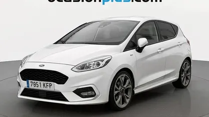 Usado Ford Fiesta ST-Line 101 CV (74 kW) 2017 Blanco Utilitario
